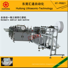 Automatic Ultrasonic Medical Face Mask Making Machine of 3 Tie on Mask Machine